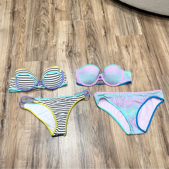 2 Victoria’s Secret strapless bikini sets bundle - Picture 1 of 9